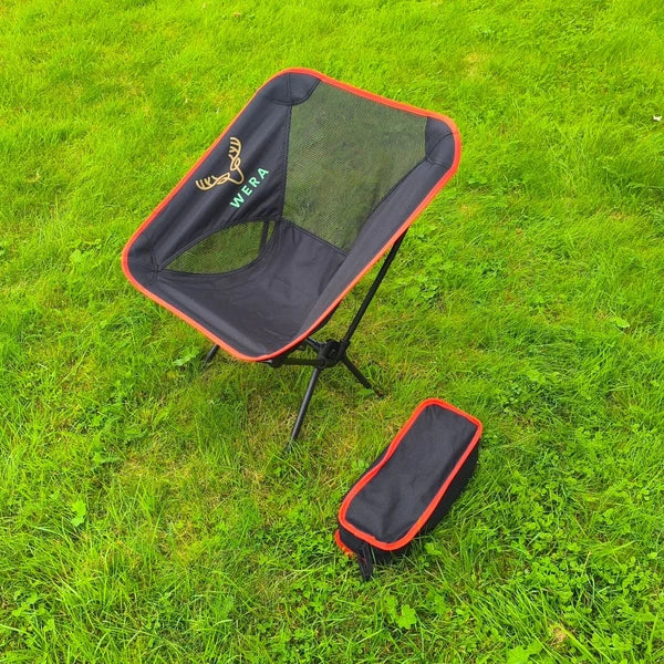 Wera campingstoel met korte rugleuning