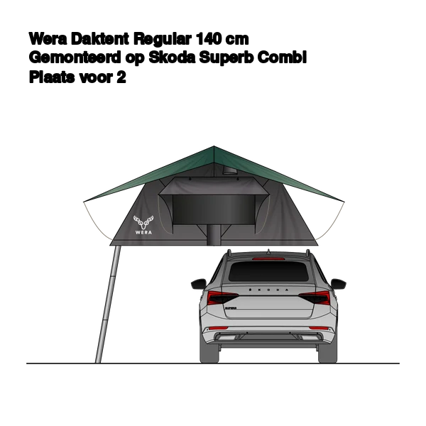 Wera daktent Regular 140 cm