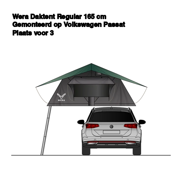 Wera daktent Regular 165 cm